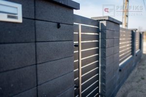 Ogrodzenie metalowe ogrodzenie murowane spawane stal spawane na wymiar profil poziom nowoczesne Radom montaż Pionki Kozienice
